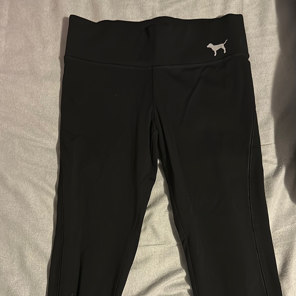 PINK Victoria's Secret Black Leggings